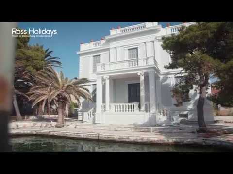 De hoofdstad Vathi op Ithaki | Griekenland