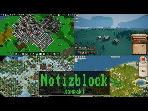 Notizblock kompakt #054:  Transports | Mind the Vikings | Widelands | Unknown Horizons