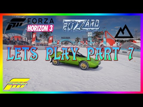 Forza Horizon 3 Blizzard Mountain Lets Play Part 7