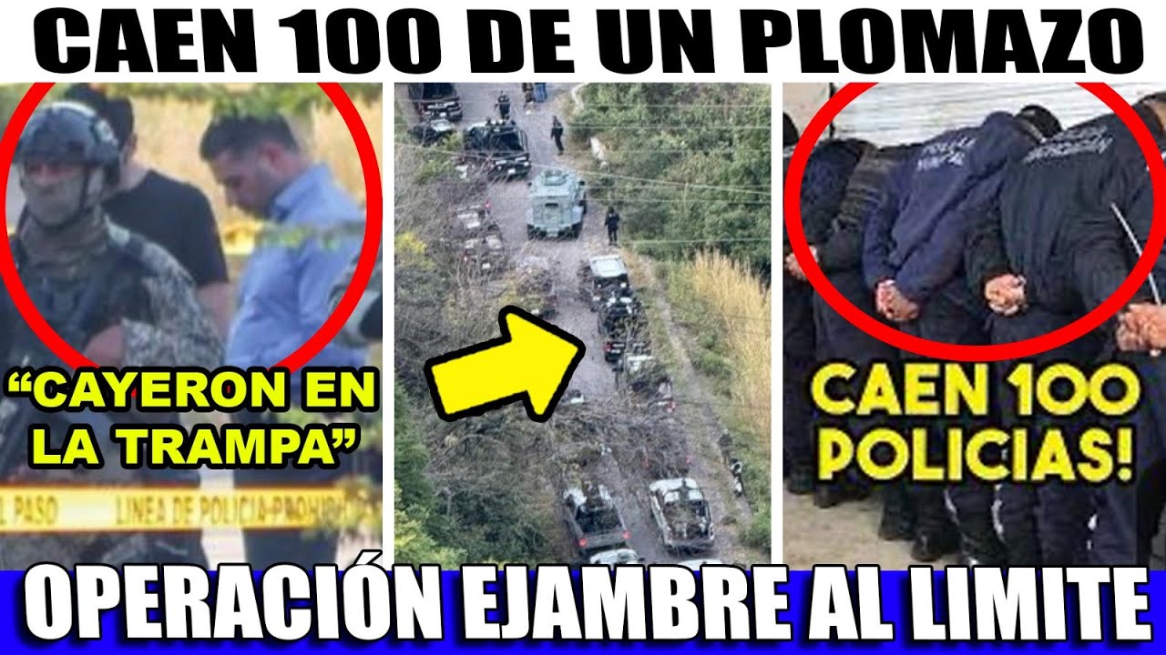 OPERACION ENJAMBRE AL LIMITE ¡HOY CAEN 100 POLICIAS MÁS! VAN X PRESIDENTE MUNICIPAL PRIMO DE PEÑA