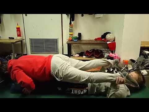 meziklubová výzva č.3 HC SPARTAK POLIČKA : BK HAVLÍČKŮV BROD - cvičení ve dvojici: Aleš , Tomáš