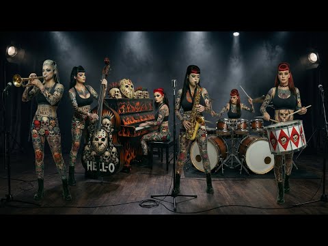 Crystal Lake Girls - Peltirumpu #psychobilly #crystallakegirls #sielunveljet #coversong #clg #music