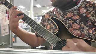 Video thumbnail for jackson limited edition wild card series soloist sl2fm by Chris Tarpley