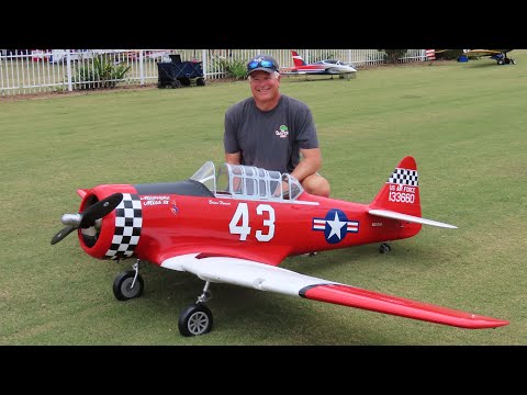 CARF Models T-6 at Nall in the Fall 2025 Day 4