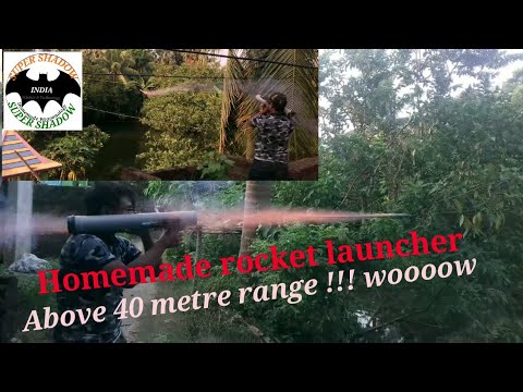 Rocket launcher.How to make a rocket launcher. Homemade rocket launcher. Anti-tank rockets. Video