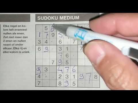 No instructions needed for this fast Medium Sudoku puzzle (with a PDF file) 06-05-2019 part 2 of 3