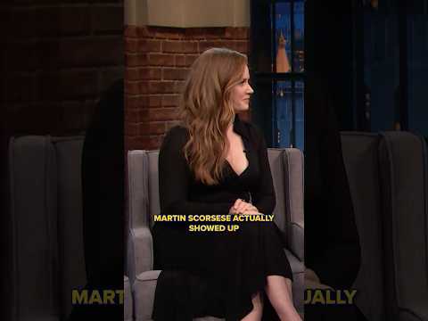 Amy Adams recalls the story of when Martin Scorsese joined a table read on Zoom for “Cape Fear"