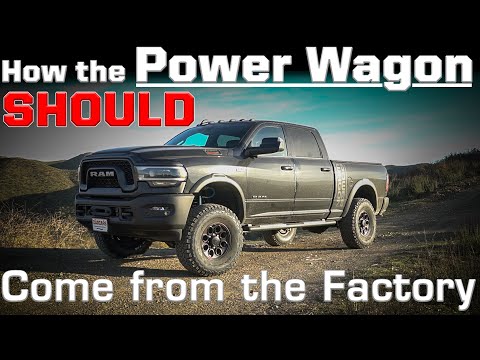 Optimize your Power Wagon; here's how they SHOULD come from Ram!