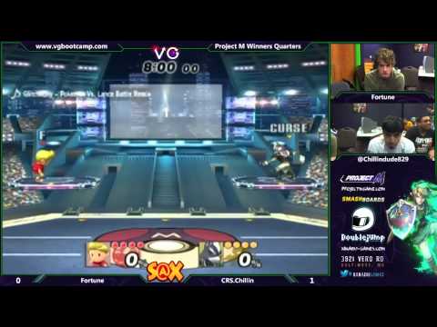S@X 9/16/14 - Fortune (Lucas) vs Chillin (Wolf) - Project M Winners Quarters - Smash PM