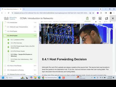 CCNA Intro to Networks   Module 8   Network Layer