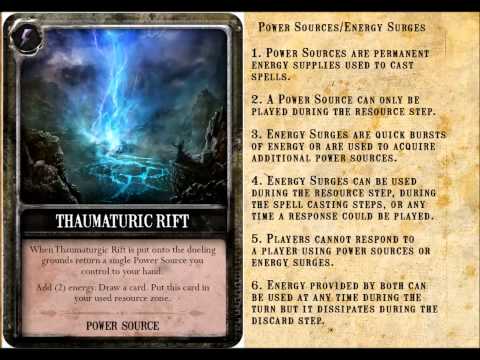 Rules Elaboration - Card Anatomy and the Five Kinds of Spells