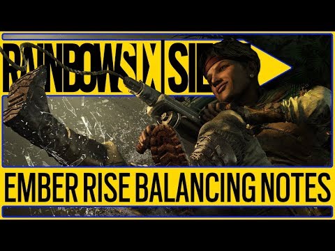 Operation Ember Rise Release Balancing Changes Y4S3 Designer Notes Buffs & Nerfs Rainbow 6 Siege
