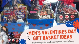 Men Valentines Day Gift Idea | Couples Basket for Him & Her | Gift Baskets for Husband #GiftsForHim