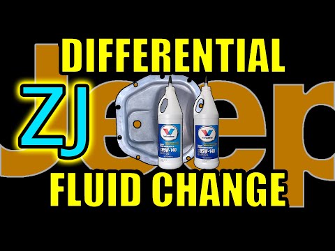 How to Change Differential Fluid - 1993-1998 Jeep Grand Cherokee (ZJ)