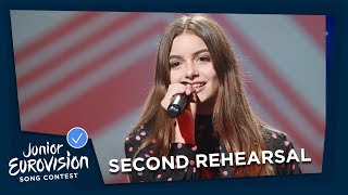 Rita Laranjeira - Gosto De Tudo (Já Não Gosto De Nada) - Second Rehearsal - Portugal- JESC 2018