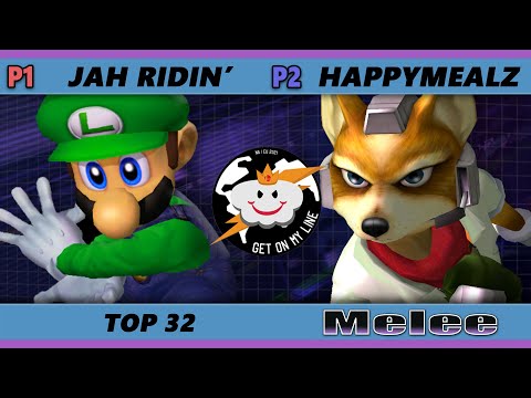 GOML Online 2021 - Jah Ridin' (Luigi) Vs. Happymealz (Fox) SSBM Melee Tournament