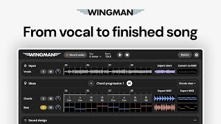 Video thumbnail for How to turn a vocal into a finished track (Wingman Tutorial) by Mixed In Key & Captain Plugins SOFTWARE
