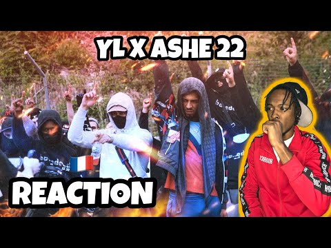 AMERICAN REACTS TO FRENCH DRILL RAP! YL - Bagdad ft Ashe22  (Clip officiel)