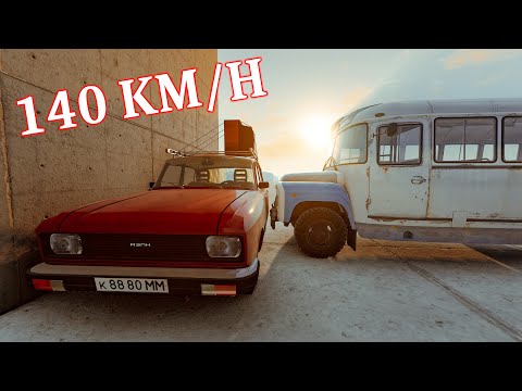 KAVZ 685 vs AZLK 2140 | CRASH TEST | BeamNG.Drive