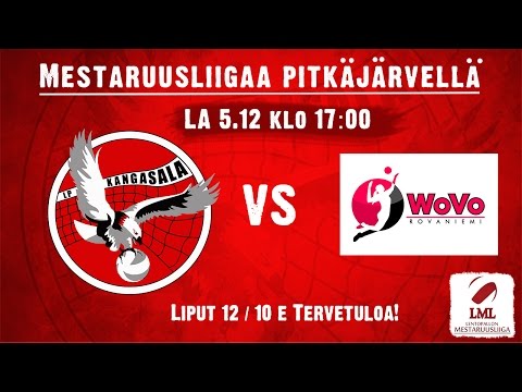 LIVE: LP Kangasala - WoVo Rovaniemi 5.12.2015