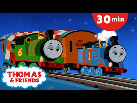 Thomas & Friends™ All Engines Go! | Chugga-Chugga Snooze Snooze + 30 minutes of kids songs! - Kids TV Series, Kingdom Kids Zone - Thomas & Friends