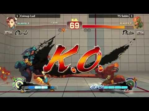 USF4 @ Last Man Standing - CoinUp Lud (Chun-Li) vs TS Sabin (Dhalsim) [720p/60fps]