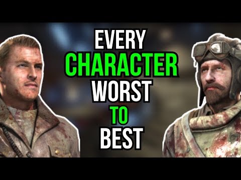 EVERY CHARACTER RANKED WORST TO BEST (COD ZOMBIES)