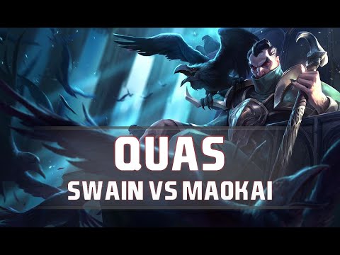 Quas as Swain vs Maokai - S8 TOP Ranked Gameplay