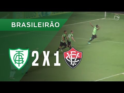 AMÉRICA-MG 2 X 1 VITÓRIA - 30/04 - BRASILEIRÃO 2018