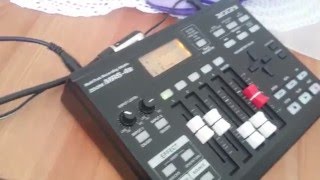 Video thumbnail for ZOOM MultiTrak Recording Studio MRS-4 by anton vavra