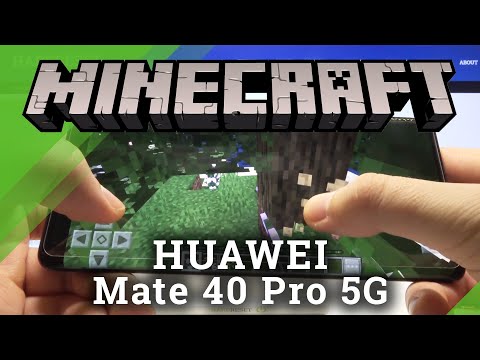 TEST Minecraft on HUAWEI Mate 40 Pro 5G – High Graphic Possibilities
