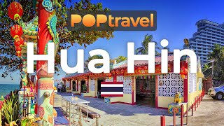 HUA HIN, Thailand 🇹🇭- Beach & Night Market (2023) - 4K 60fps (UHD)