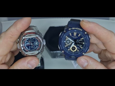 Watches: Casio G-shock G520D VS GA 2000 series