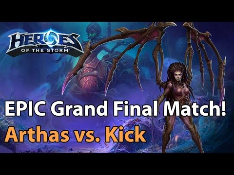 EPIC Grand Final Conclusion: Arthas vs. Team Kick - Heroes of the Storm