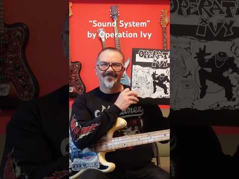 “Sound System” by Operation Ivy #operationivy #bassplayer #bass #bassist #playthrough