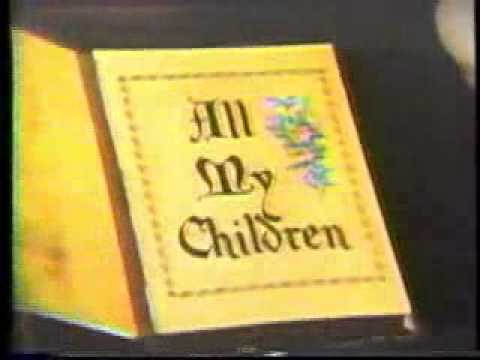 All My Children - opening from 1980s