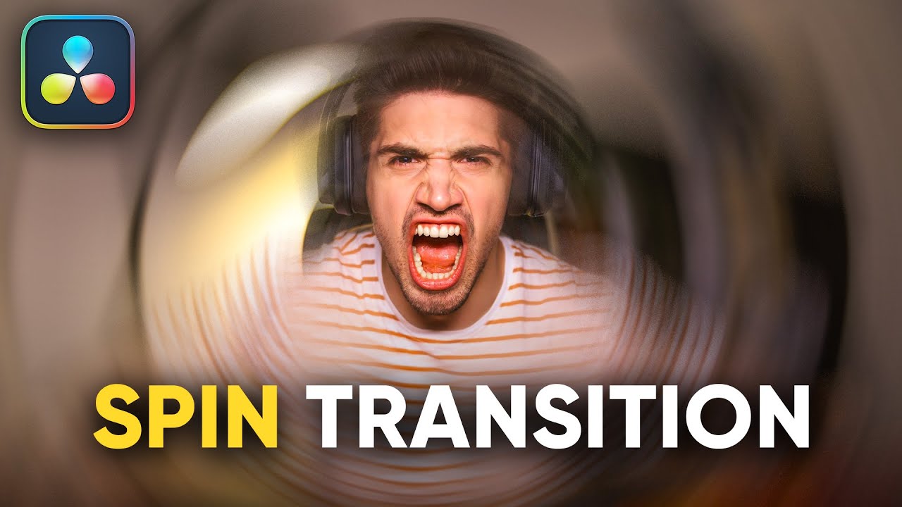 Smooth Spin Transition Tutorial in DaVinci Resolve