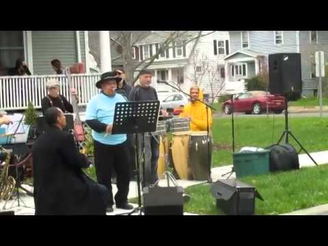 El Rumbon with Pablo Arnau on Timbales and Sammy Avila singing.in Ithaca