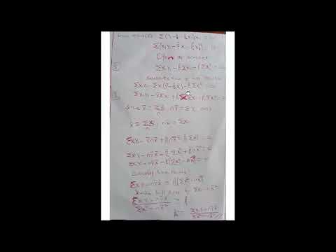 Econometrics L7 Derivation of OLS Estimators