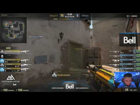 CS:GO Autimatic inhuman reactions