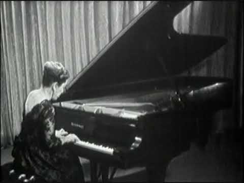 Rosalyn Tureck plays J S Bach   Prelude and Fugue in A Minor BWV 895