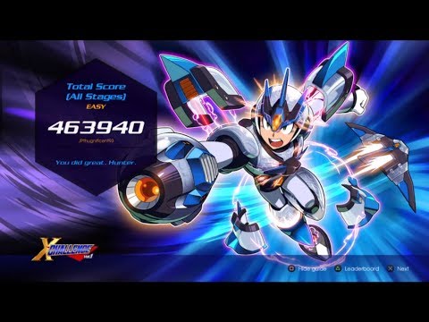 Mega Man X Legacy Collection [X Challenge Vol. 1 - Easy Mode All Stages]