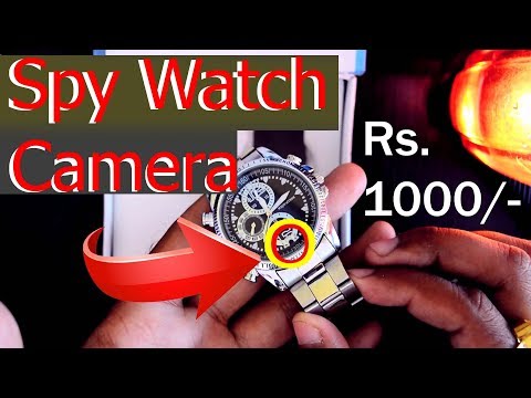 4GB Water Resistant Spy Watch Camera | Review