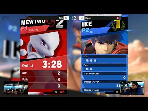 Sink or Swim 113 WR3 - Kyle Young (Mewtwo) vs Jet (Ike)