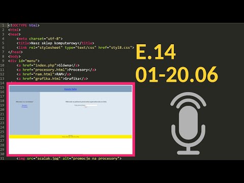 28. Praktyczny egzamin e14 Arkusz - E.14-01-20.06 (JS) 2020 #e14 #ee09