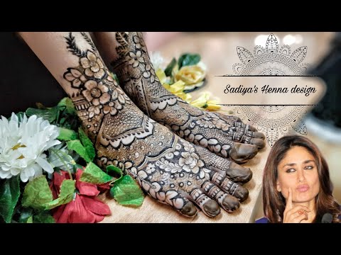 very gorgeous leg mehndi bridal mehndi design by sadiya's henna design