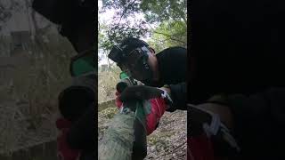 #shorts【サバゲ】凸スナは気合いでいけるw　#エアガン　#サバゲ 　#FPS 　#ガバメント #airsoft #サバゲー