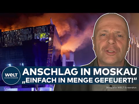 RUSSLAND: Anschlag in Moskau! Bewaffnete schießen bei Konzert! Gebäude in Flammen! Viele Tote