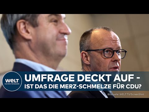 INSA-UMFRAGE: CDU verliert einen Punkt, CSU legt zu – Union nur noch knapp vor AfD