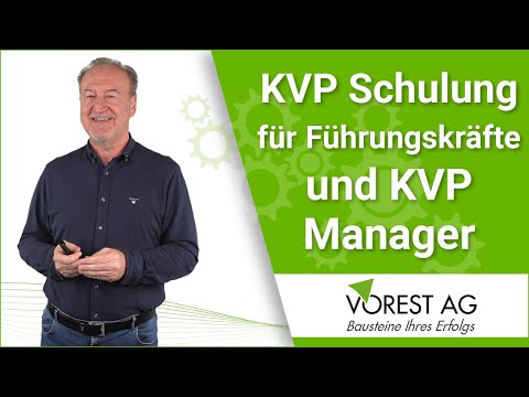 KVP Management Schulung für Führungskräfte und KVP Manager
